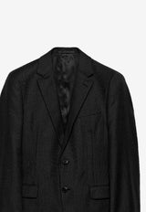 Prada Single-Breasted Wool Suit Gray UAF420OOO17TE/R_PRADA-F0308
