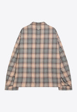 Prada Checked Long-Sleeved Shirt UCN619GAO170M/R_PRADA-F0UJO
