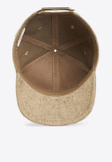 1989 Studio Flock 1989 Logo Baseball Cap Beige UFW24.901.FLOCKCO/P_1989-CAM