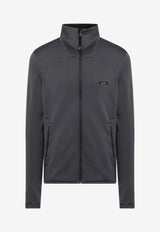 Technical-Fabric Zip-Up Sweatshirt