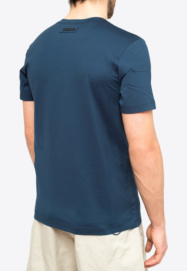 Crewneck Solid Slim Fit T-shirt