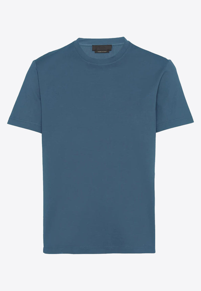 Crewneck Solid Slim Fit T-shirt