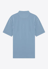 Prada Short-Sleeved Polo T-shirt Blue UJN851WMO16JM/Q_PRADA-F0237