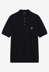 Logo-Plaque Polo T-shirt