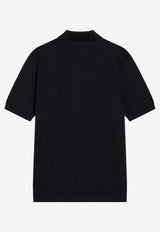 Logo-Plaque Polo T-shirt