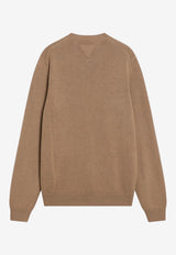 Prada Buttoned Cashmere Cardigan Camel UMG414OOO17TU/R_PRADA-F0040