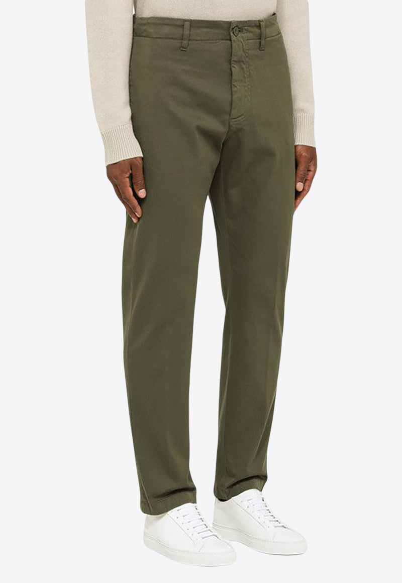 Department 5 Straight-Leg Chino Pants Green UP0071TS0061/N_DEPAR-715