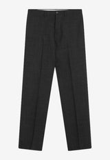 Prada Straight-Leg Tailored Pants Gray UP0355VMO1W2G/R_PRADA-F0308