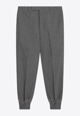 Prada Tailored Wool Pants Gray UP0366OOO1XMY/R_PRADA-F0031