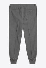 Prada Tailored Wool Pants Gray UP0366OOO1XMY/R_PRADA-F0031