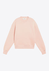 AMI PARIS Ami De Coeur Sweatshirt Pink USW755749/R_AMI-680