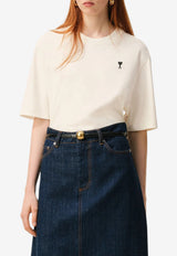 AMI PARIS Place Des Victoires Print T-shirt White UTS387.726_WHITE