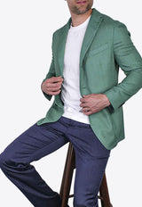 Single-Breasted Woven Blazer