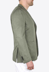 Single-Breasted Wool Blazer