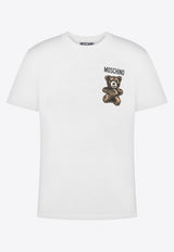 Moschino Little Teddy Bear Crewneck T-shirt White V0711 0241 1001