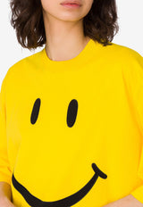 Moschino X Smiley® Embroidered T-shirt Yellow V0717 5541 1027
