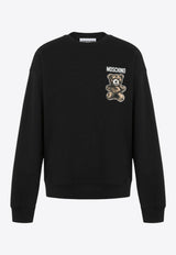 Moschino Little Teddy Bear Sweatshirt Black V1702 0228 1555