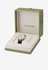 Van Cleef & Arpels Monsieur Arpels Reveil GMT Watch with Diamonds White VCAMARGMTWD_TH