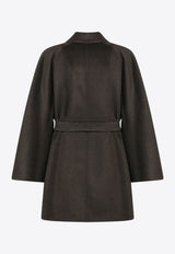 Max Mara Verna Wool Short Coat Green VERNAWO/R_MAXM-007