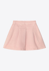 Bonpoint Girls Jedda Pleated Skirt Pink W05GSKW00007-BCO/R_BONPO-021