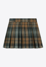 Bonpoint Girls Talissa Checked Kilt Skirt Multicolor W05GSKW00026WO/R_BONPO-369
