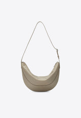The Row Jouve Leather Shoulder Bag Beige W1772L145/Q_THERO-MYBS