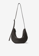 The Row Jouvette Calf Leather Crossbody Bag Dark Brown W1854L628/R_THERO-DBAS