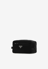 Triangle Logo Re-Nylon Pouch Bag