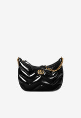Gucci Small GG Marmont Shoulder Bag Black 7772630AABA1000_74706