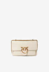 PINKO Mini Love One Soft Crossbody Bag Cream 104528A29QZ14Q_74065
