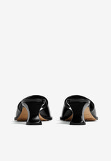 Bottega Veneta Cha Cha 50 Leather Mules Black 787037V4BO01000_80195