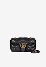Gucci Small GG Marmont Shoulder Bag Black 443497AACPG1000_80036