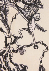 Gucci Printed Silk Bermuda Shorts Beige 672698ZAKU19285_80250