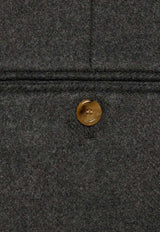 Gucci Tailored Straight-Leg Pants Gray 727665ZAK721165_80351