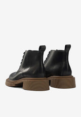 Loewe Combat Ankle Boots Black M816285X691100_80337