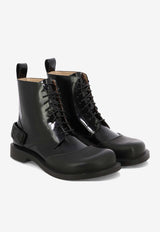 Loewe Campo Lace-Up Boots Black M816285X861100_80123