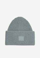 Acne Studios Face Patch Ribbed Beanie Light Blue C40424AAT_f3999f41-f428-4182-997e-c5c441bc2cbf