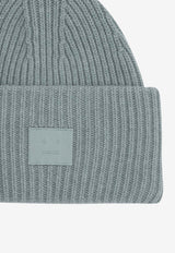 Acne Studios Face Patch Ribbed Beanie Light Blue C40424AAT_f3999f41-f428-4182-997e-c5c441bc2cbf