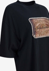 Acne Studios Graphic Print Faded T-shirt Black CL0391BM0_288a22c2-9af9-4755-8128-8676d85da83d