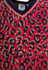 Adidas Originals Leopard Print Sweater Vest Red KD0335CONAVY/MAGBEI_b21167c9-c3f3-48d6-9fad-b3066b75ff2f