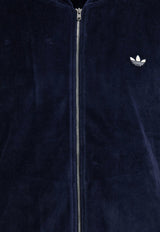 Adidas Originals X Wales Bonner Logo Zip-Up Sweatshirt Blue KG3624CONAVY_27d89530-3e7a-4d8d-b810-fa399b5183b7