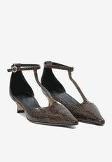 Aeyde Liz 25 Snake Print Leather Pumps Brown LIZ SNAKE PRINTCALF LEATHER MOKA_203a8230-96dc-4aca-a438-9aa259d8b570