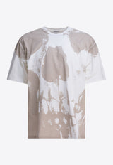 Alexander McQueen Skull Print T-shirt White 815067QTAC50979_82484