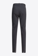 Alexander McQueen Straight-Leg Tailored Pants Gray 826951QJAFD1121_82396