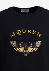 Alexander McQueen Moth and Logo Print Sweatshirt Black 847732QTAD90510_5e0b2781-e47c-44cd-bd41-4bc17e0be554