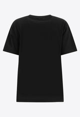 Alexander Wang Puff Logo Jersey T-shirt Black 4CC3241520001_81889