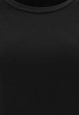 Alexander Wang Puff Logo Jersey T-shirt Black 4CC3241520001_81889