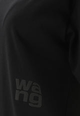 Alexander Wang Puff Logo Jersey T-shirt Black 4CC3241520001_81889