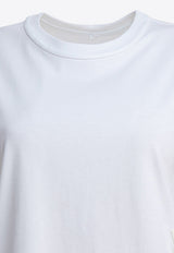 Alexander Wang Puff Logo Jersey T-shirt White 4CC3241520100_82007_TH