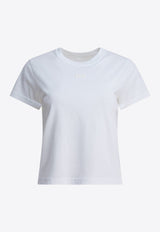 Alexander Wang Puff Logo T-shirt White 4CC3241521100_82040